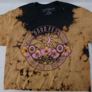 Fifth Sun Juniors Short Sleeve Crop Top